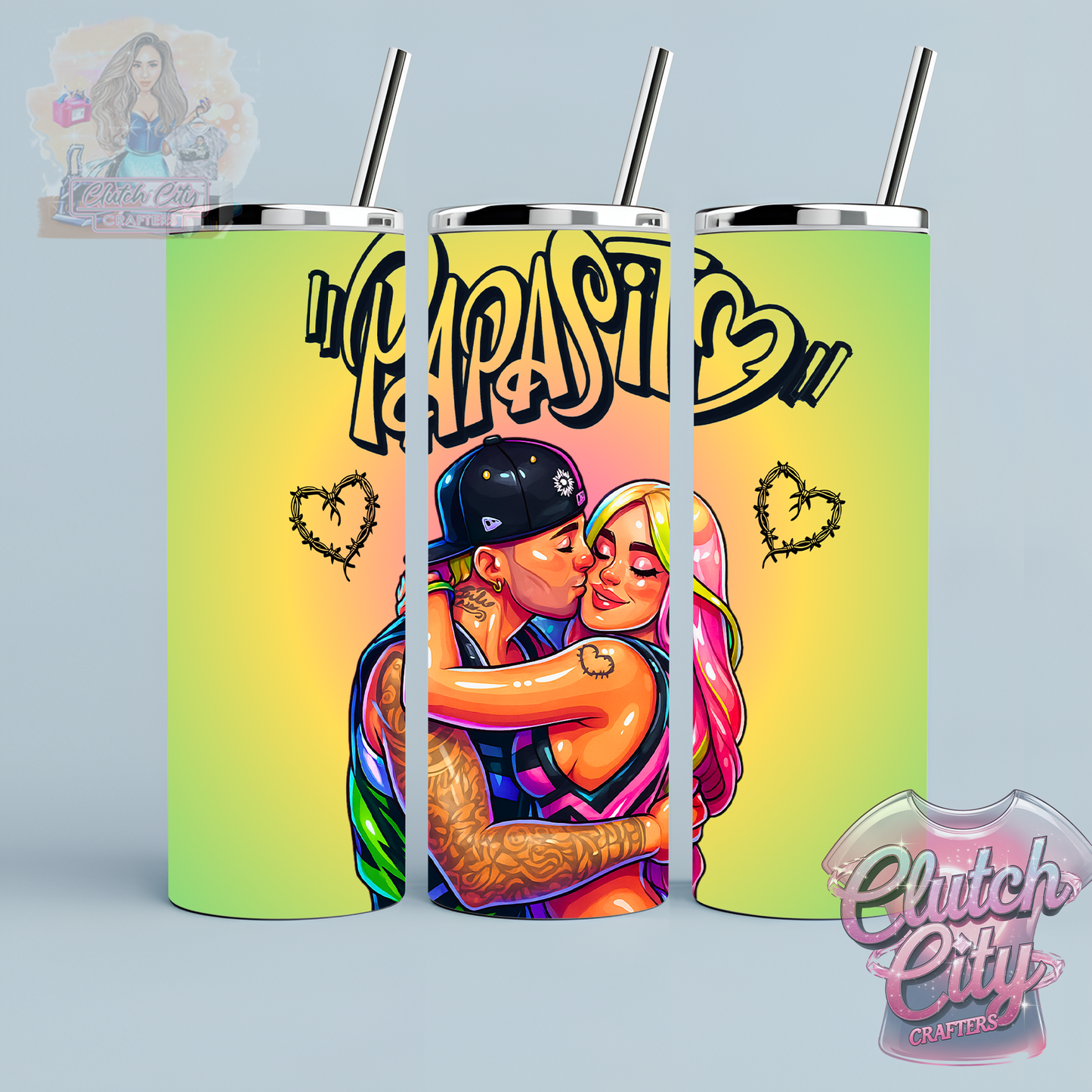 Papasito Green Tumbler