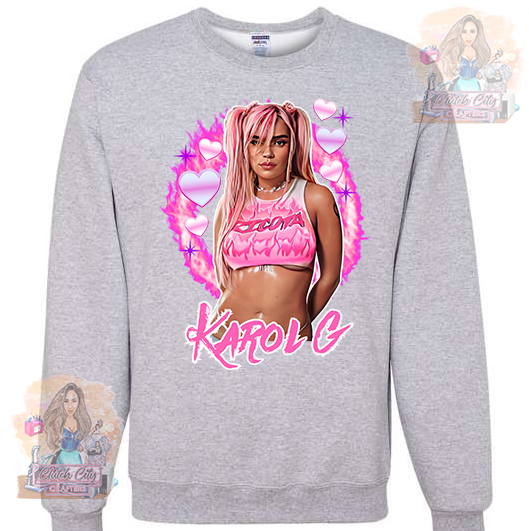 Pink Ricota KarolG Ash Sweatshirt