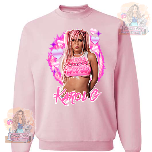 Ricota KarolG Pink Sweatshirt