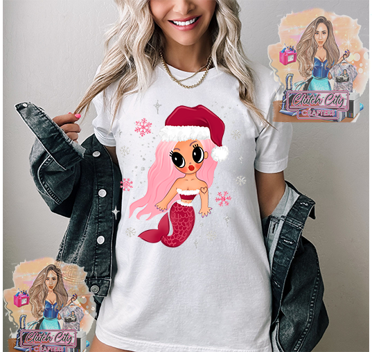 KarolG Sirenita XMAS White Tee