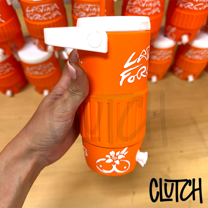 Latina Forever 12 ounce SKINNY Can Koozie