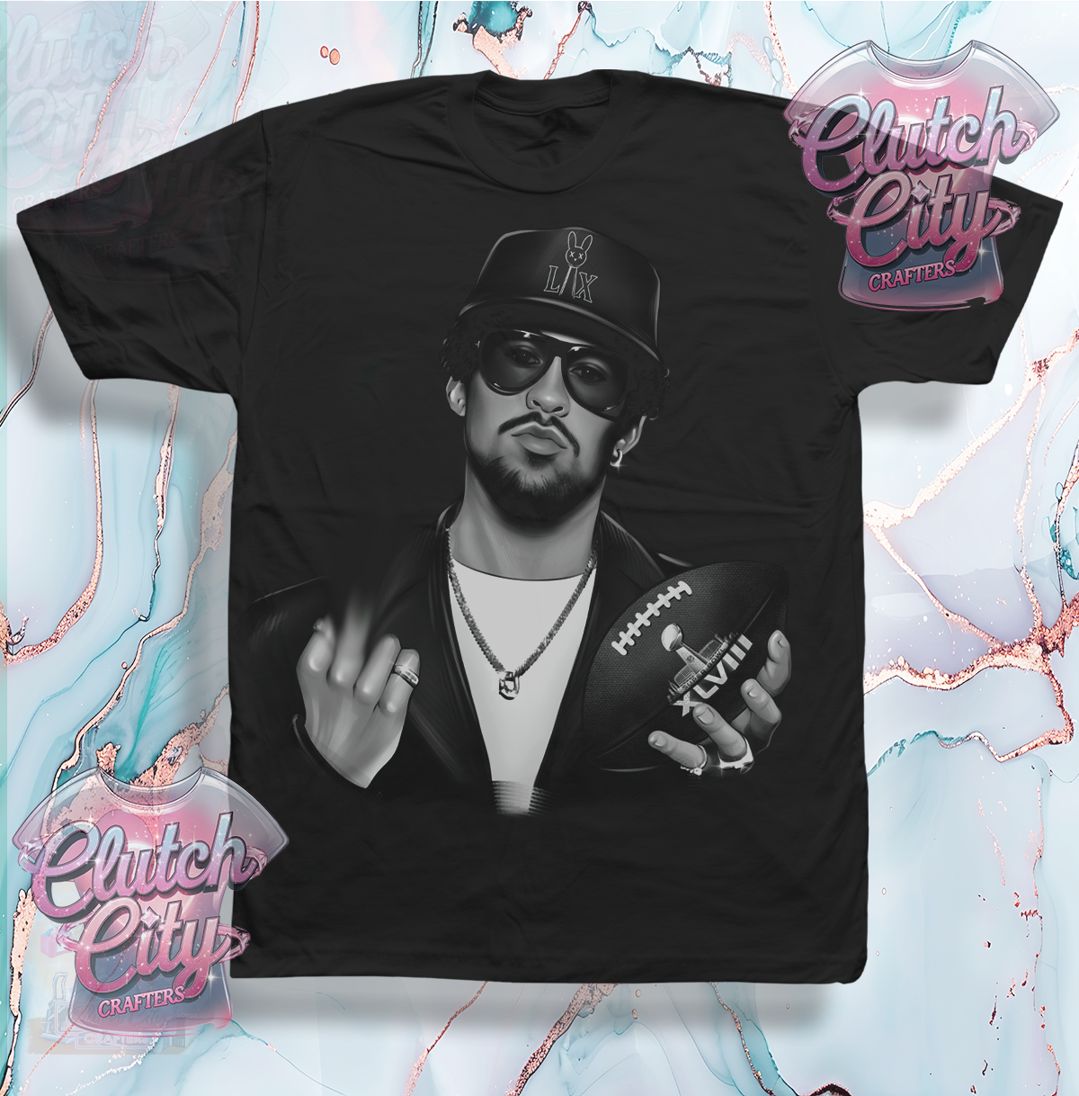 Bad Bunny Super Bowl Tee #3