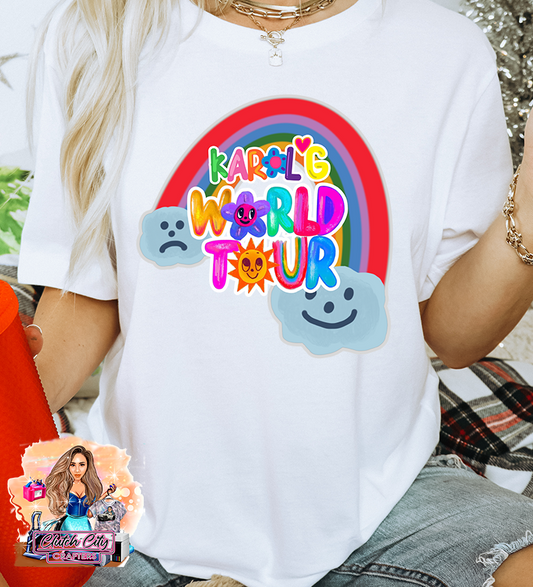 KG World Tour White Tee