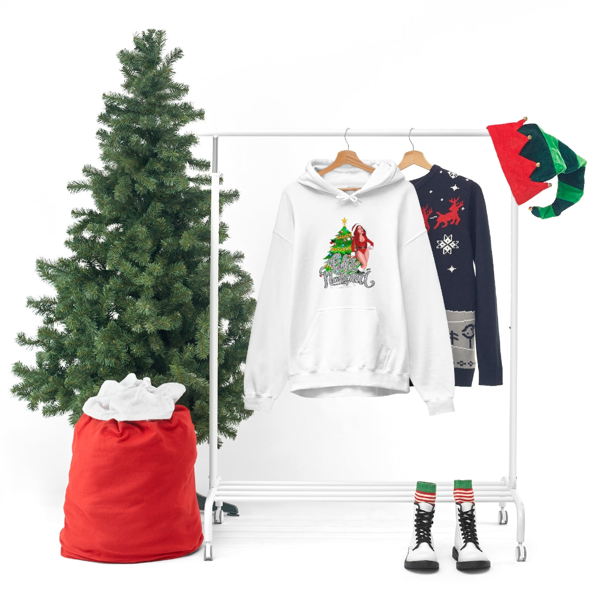 Christmas karol- Unisex Heavy Blend™ Hooded Sweatshirt