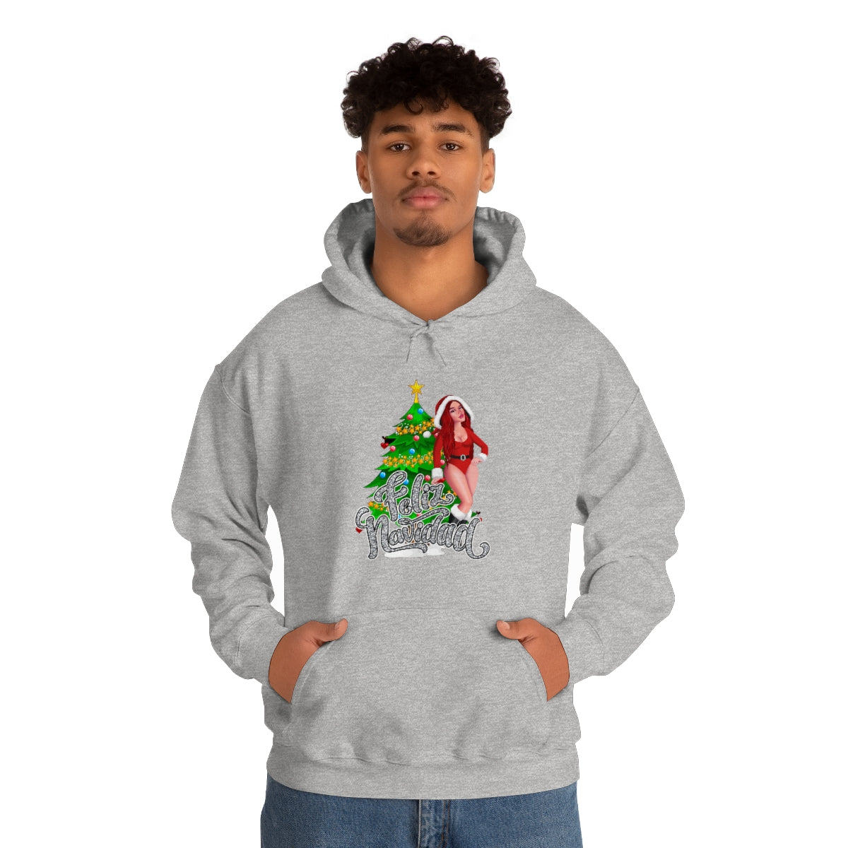 Christmas karol- Unisex Heavy Blend™ Hooded Sweatshirt