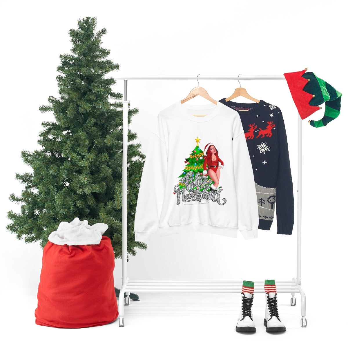 Christmas karolg- Unisex Heavy Blend™ Crewneck Sweatshirt