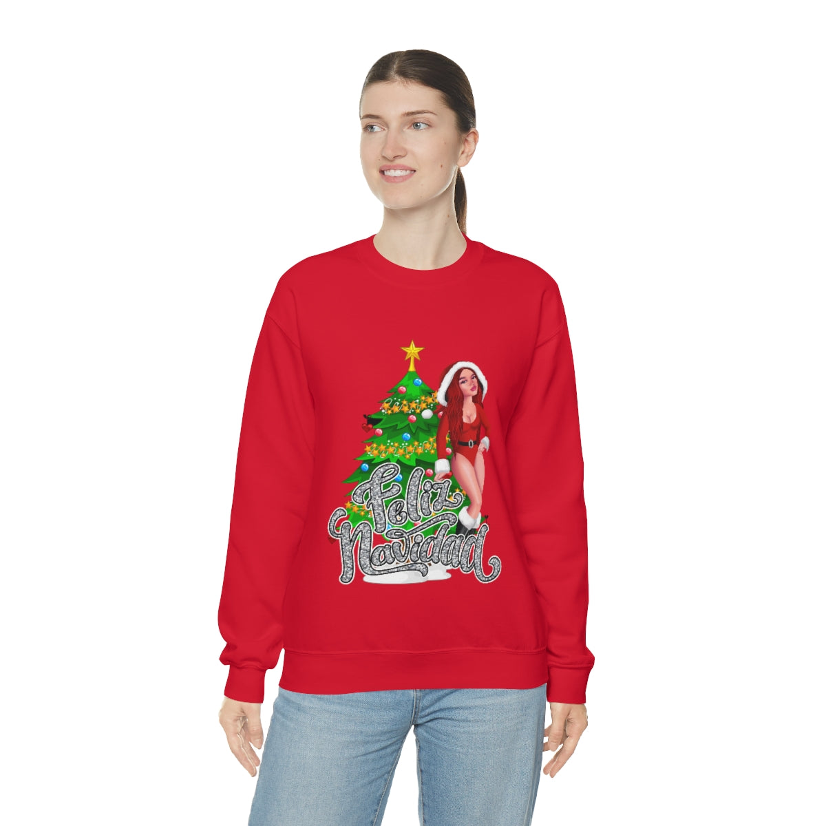 Christmas karolg- Unisex Heavy Blend™ Crewneck Sweatshirt