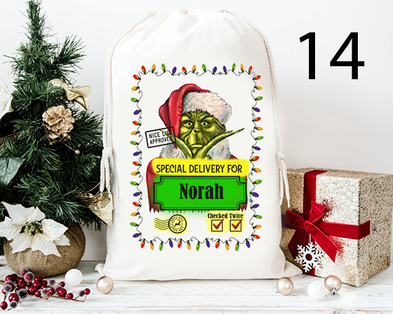 Personalized Santa Sack