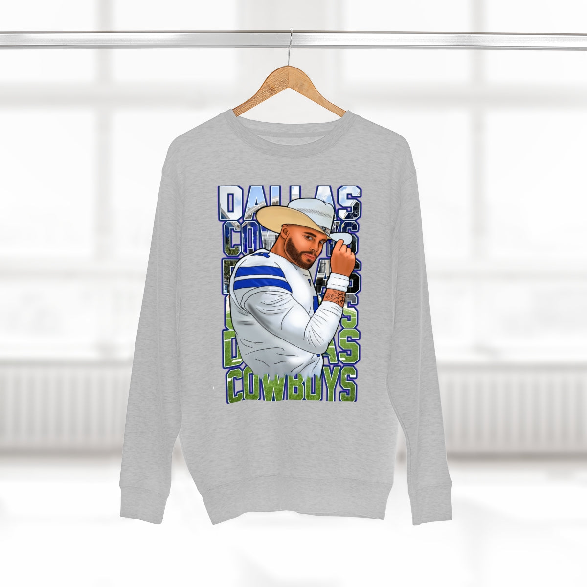 Dak Unisex Premium Crewneck Sweatshirt