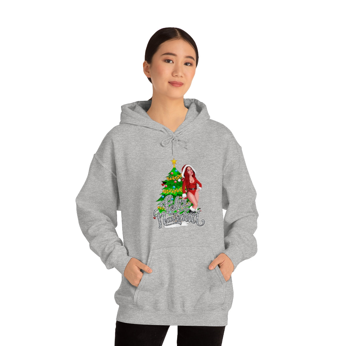 Christmas karol- Unisex Heavy Blend™ Hooded Sweatshirt