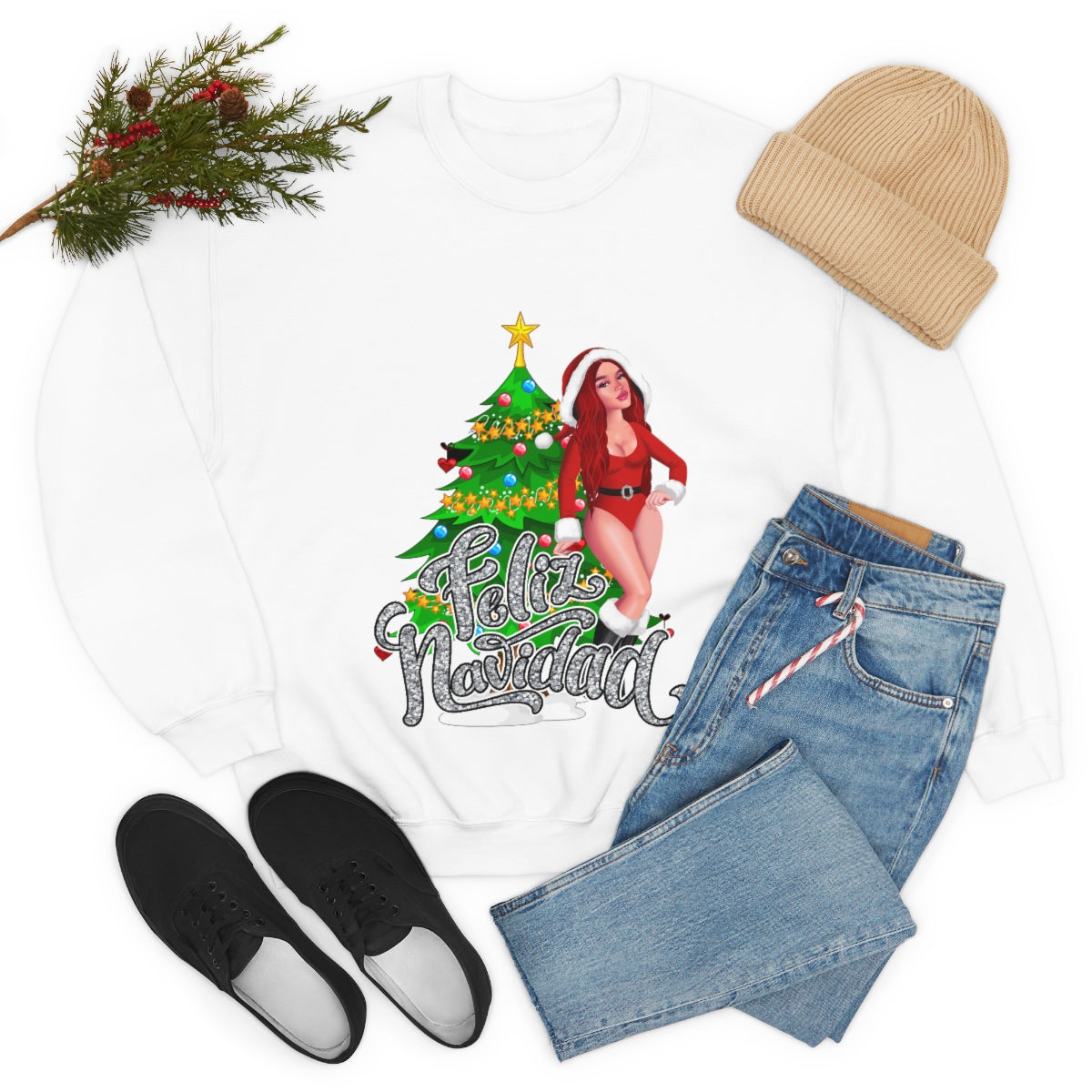 Karol Christmas- Unisex Heavy Blend™ Crewneck Sweatshirt