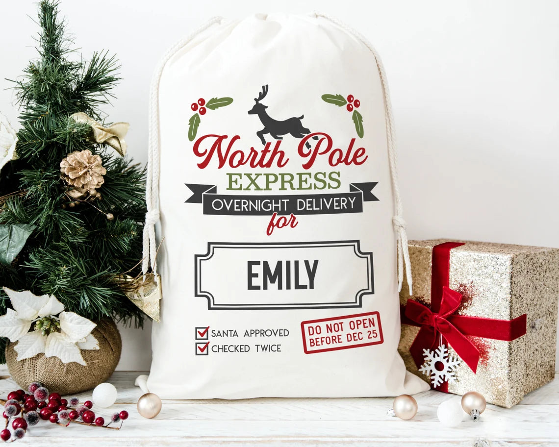 Personalized Santa Sack