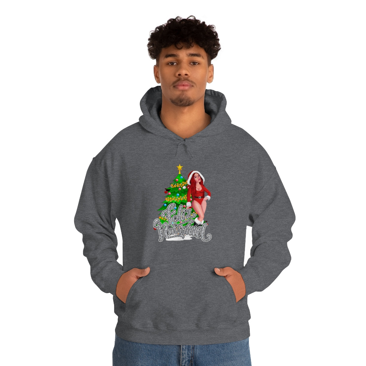 Christmas karol- Unisex Heavy Blend™ Hooded Sweatshirt