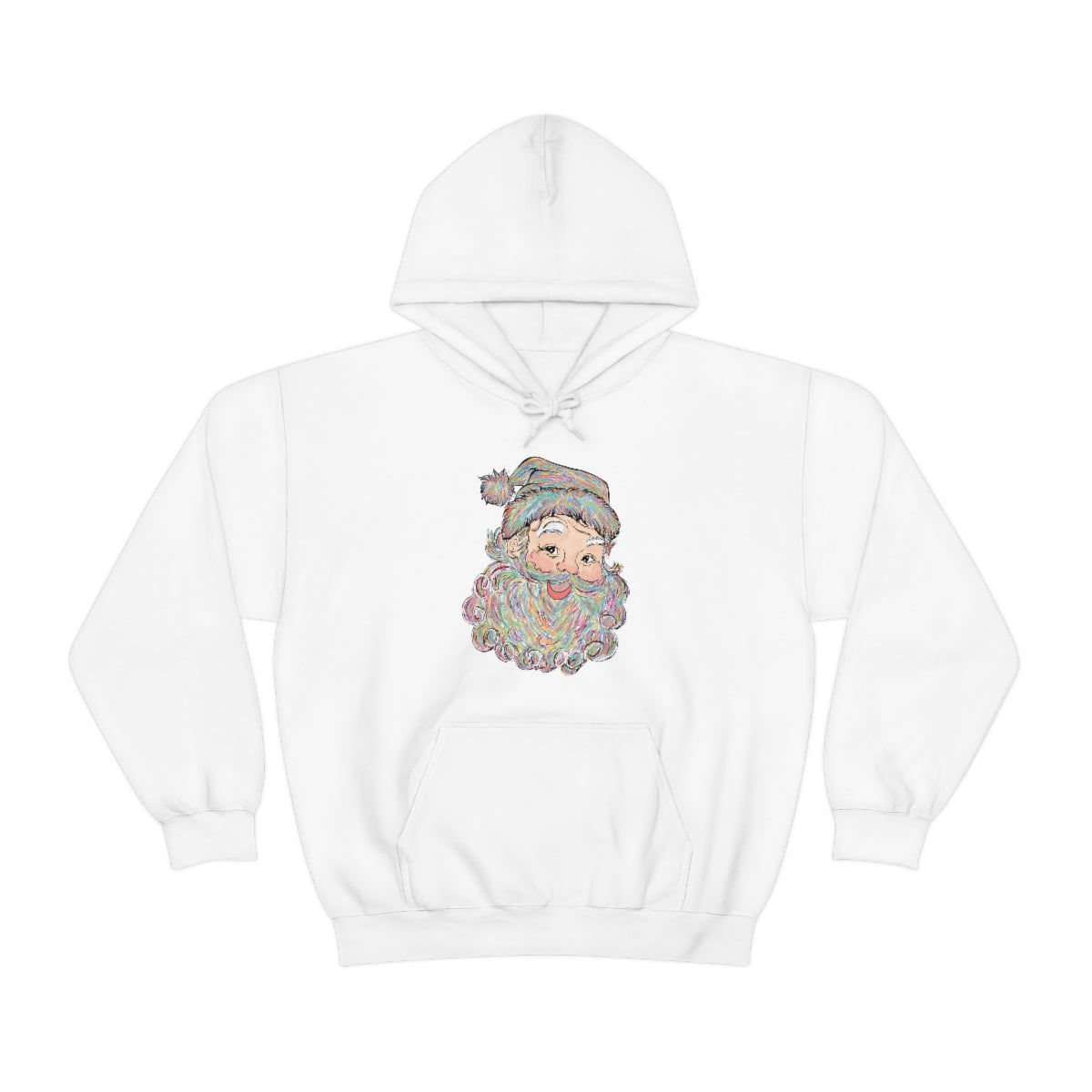 Santa Hooded Sweatshirt