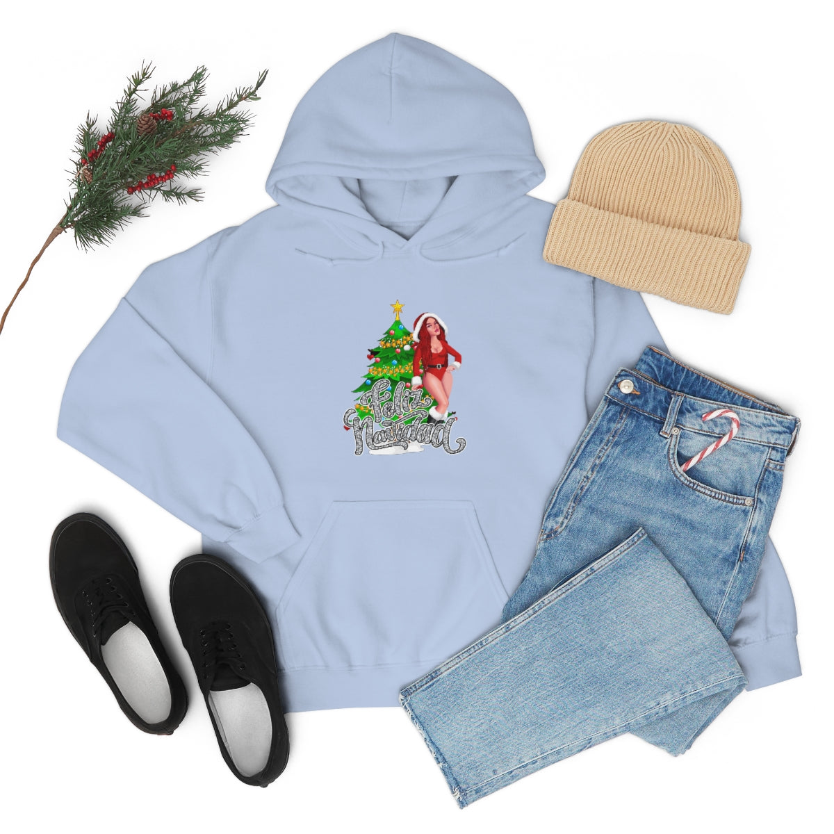 Christmas karol- Unisex Heavy Blend™ Hooded Sweatshirt