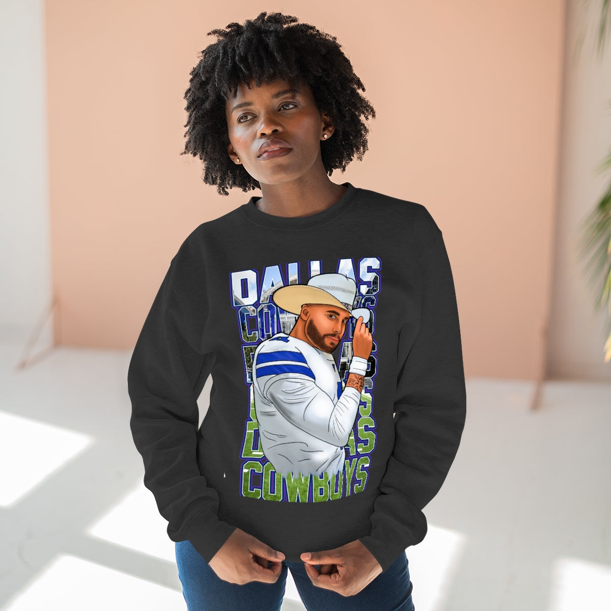 Dak Unisex Premium Crewneck Sweatshirt