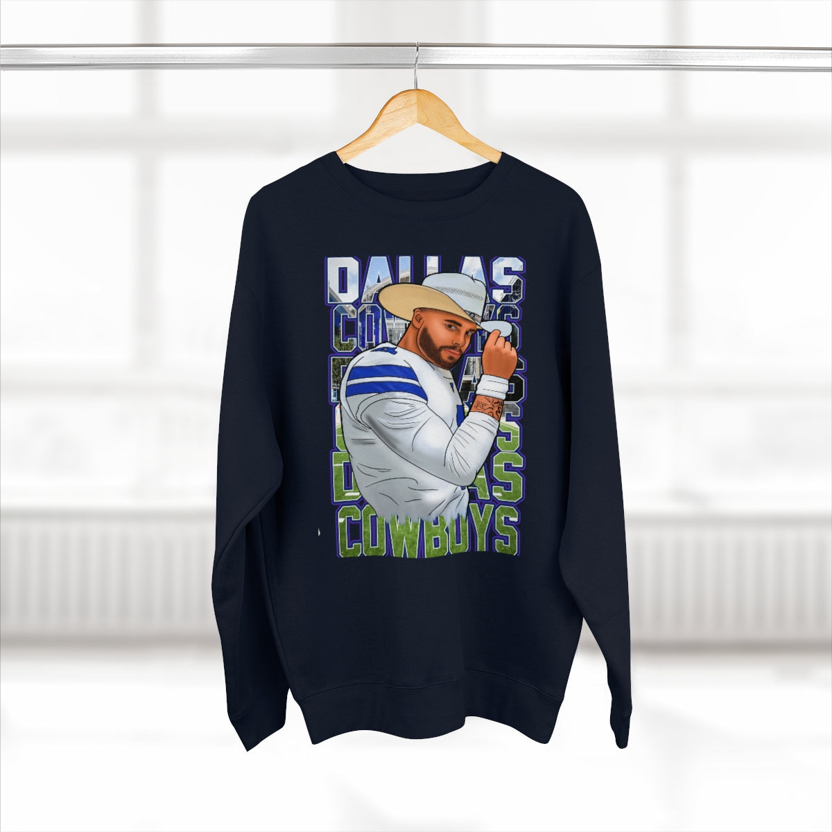 Dak Unisex Premium Crewneck Sweatshirt