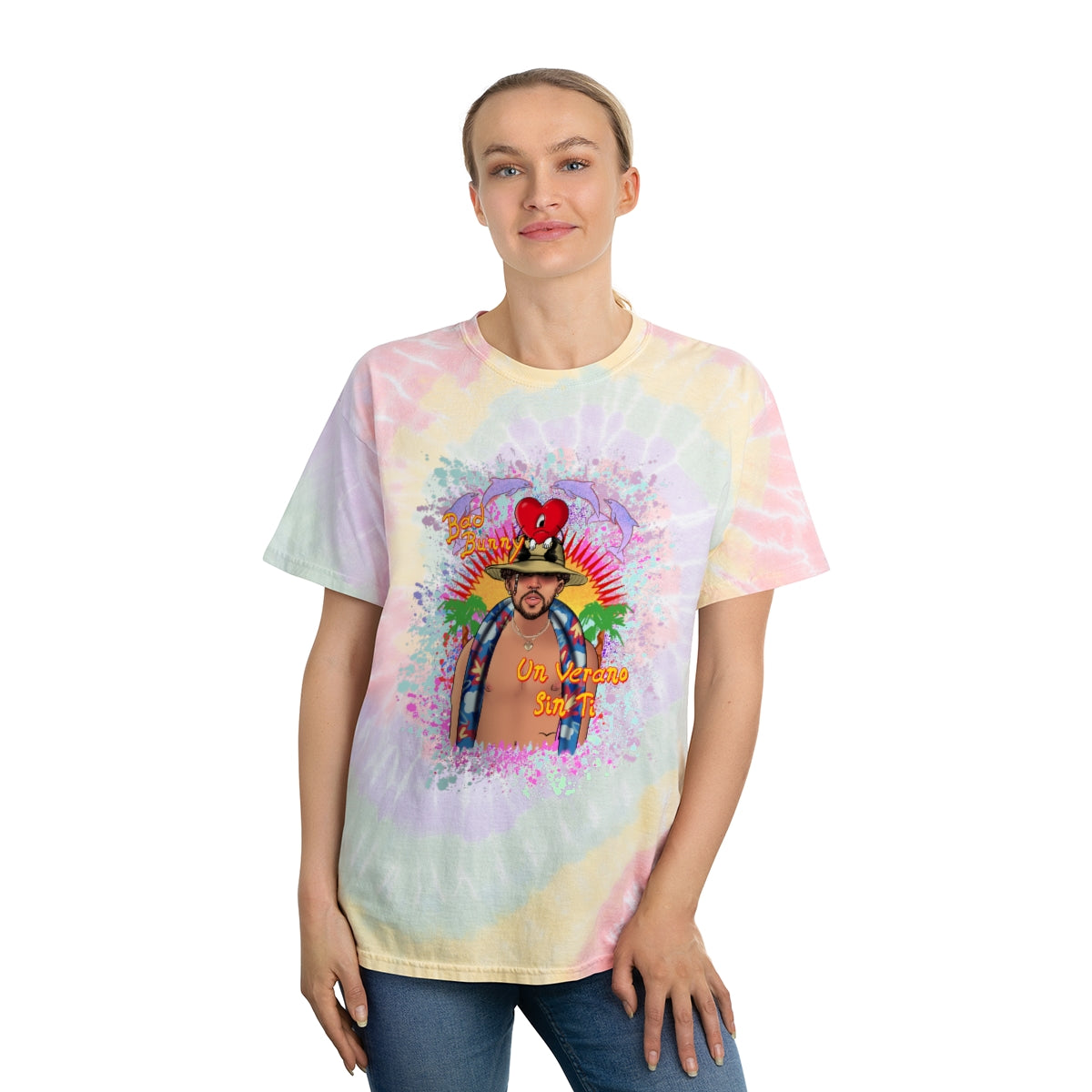 Verano Sin Ti Tie-Dye Tee, Spiral