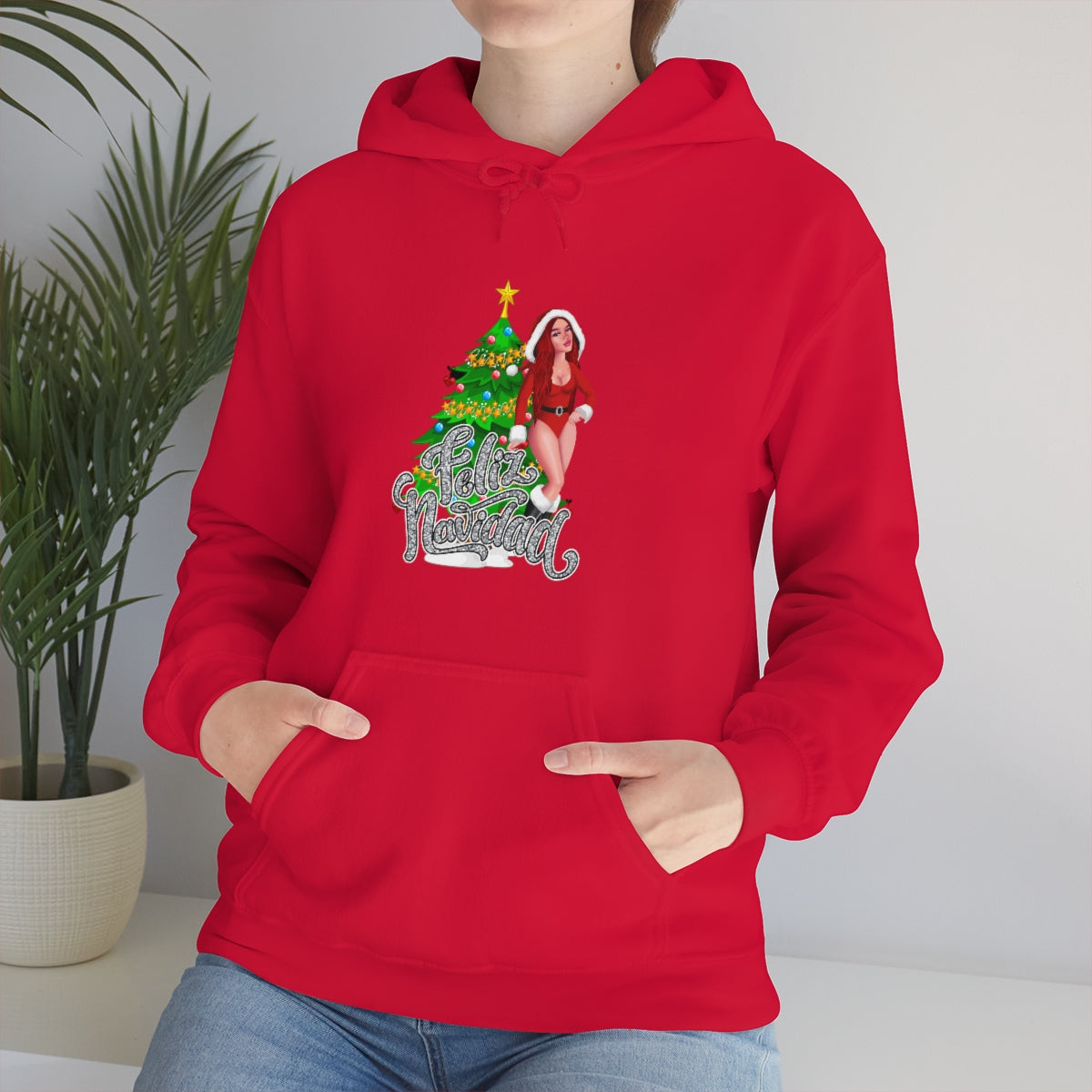 Christmas karol- Unisex Heavy Blend™ Hooded Sweatshirt