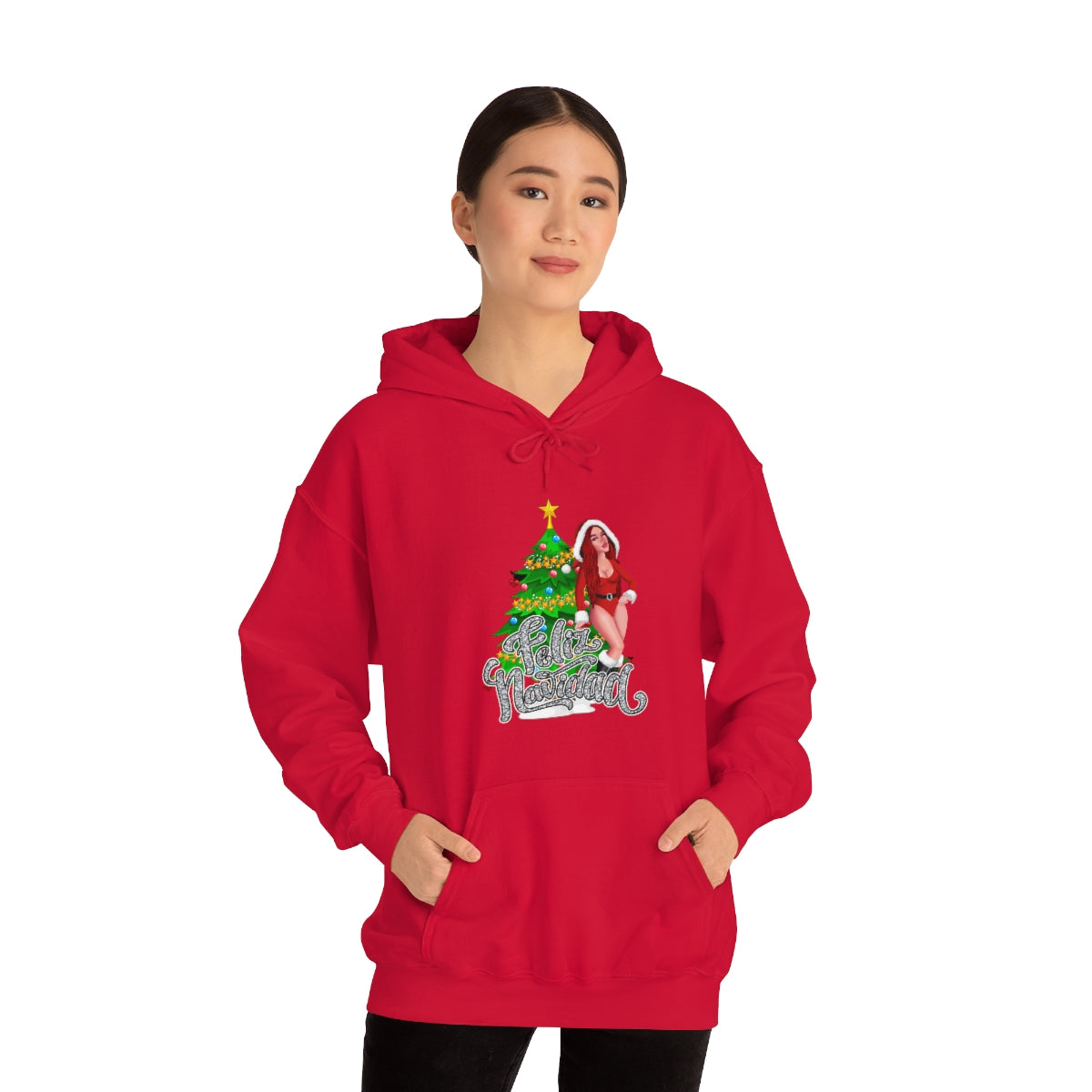 Christmas karol- Unisex Heavy Blend™ Hooded Sweatshirt