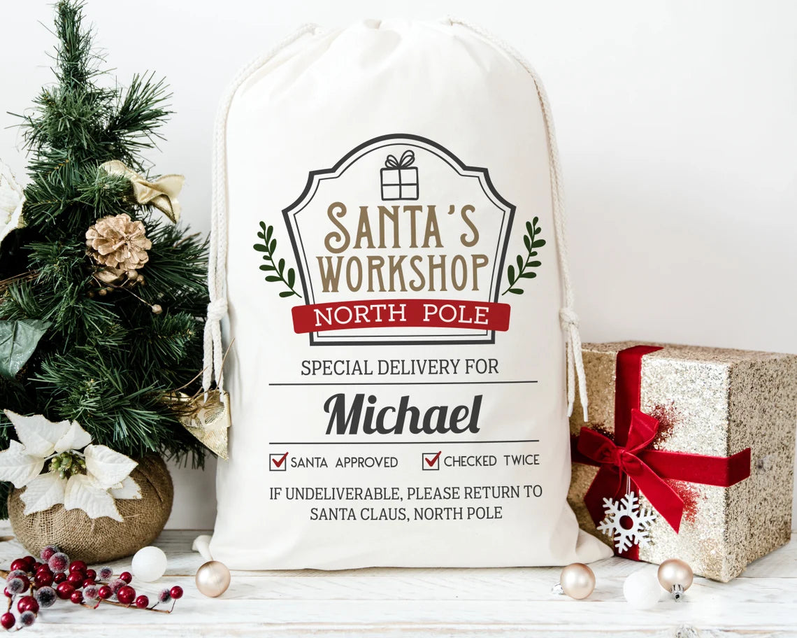 Personalized Santa Sack