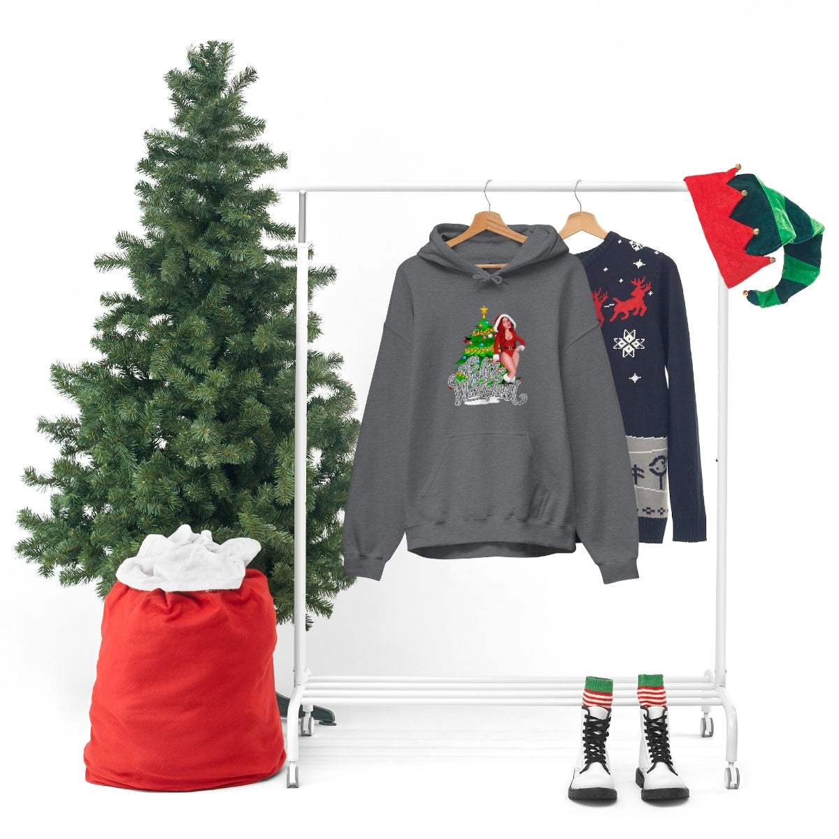 Christmas karol- Unisex Heavy Blend™ Hooded Sweatshirt