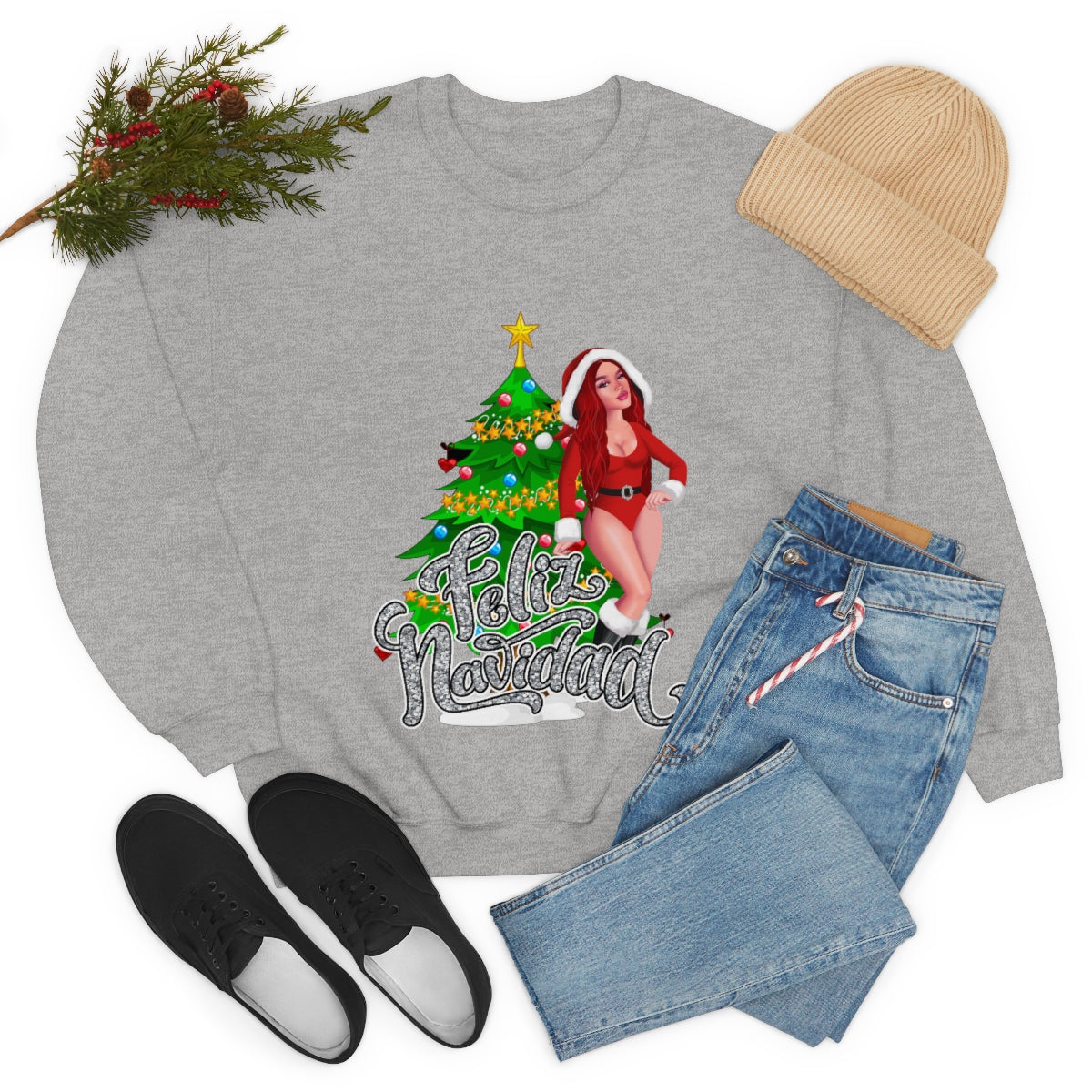 Karol Christmas- Unisex Heavy Blend™ Crewneck Sweatshirt