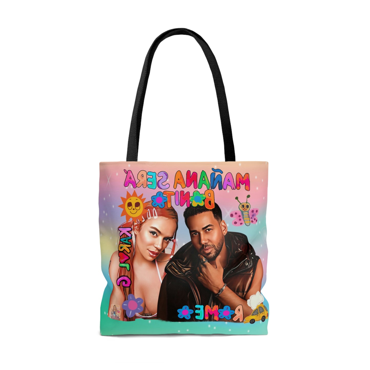 MSB Romeo Santos and Karol G Tote Bag