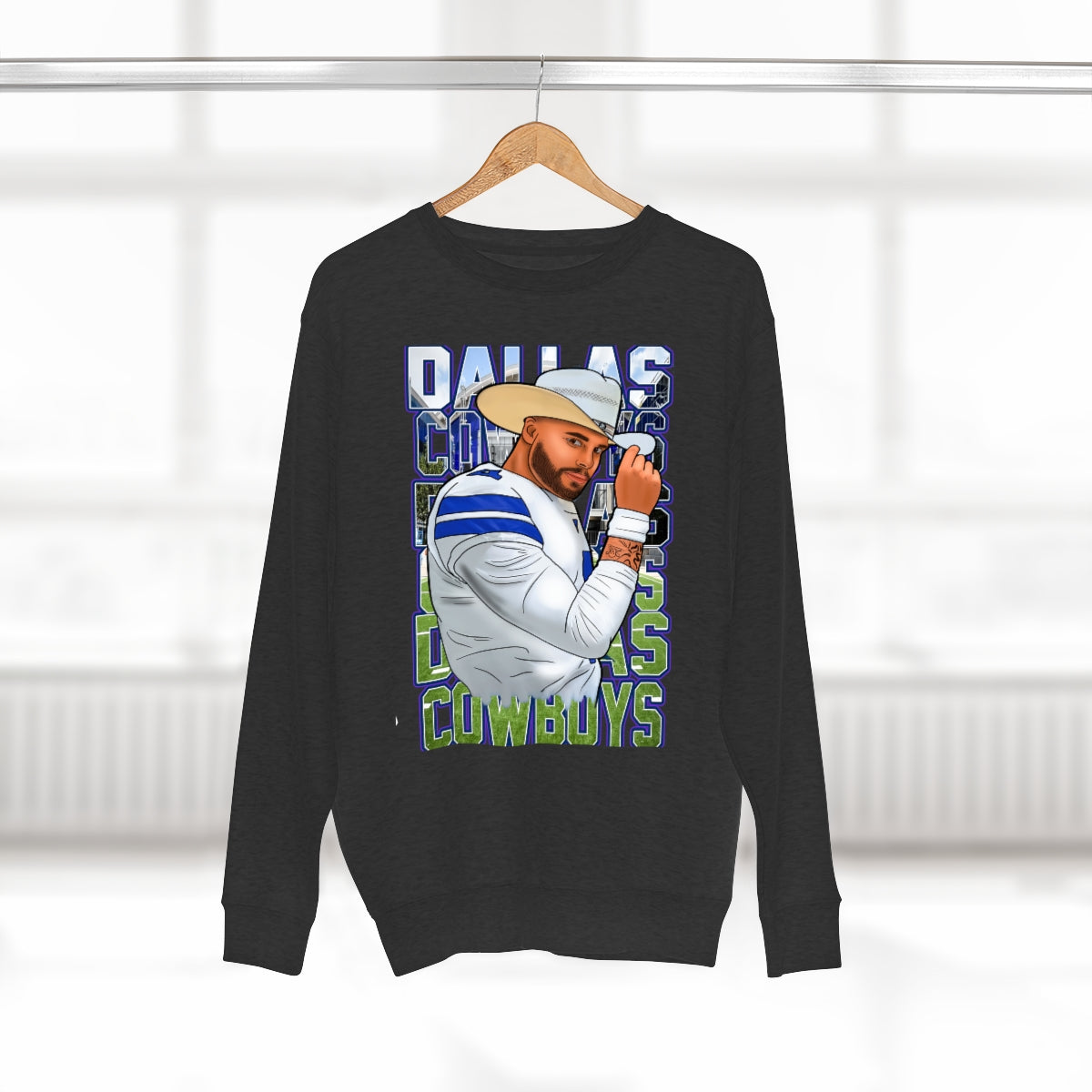 Dak Unisex Premium Crewneck Sweatshirt