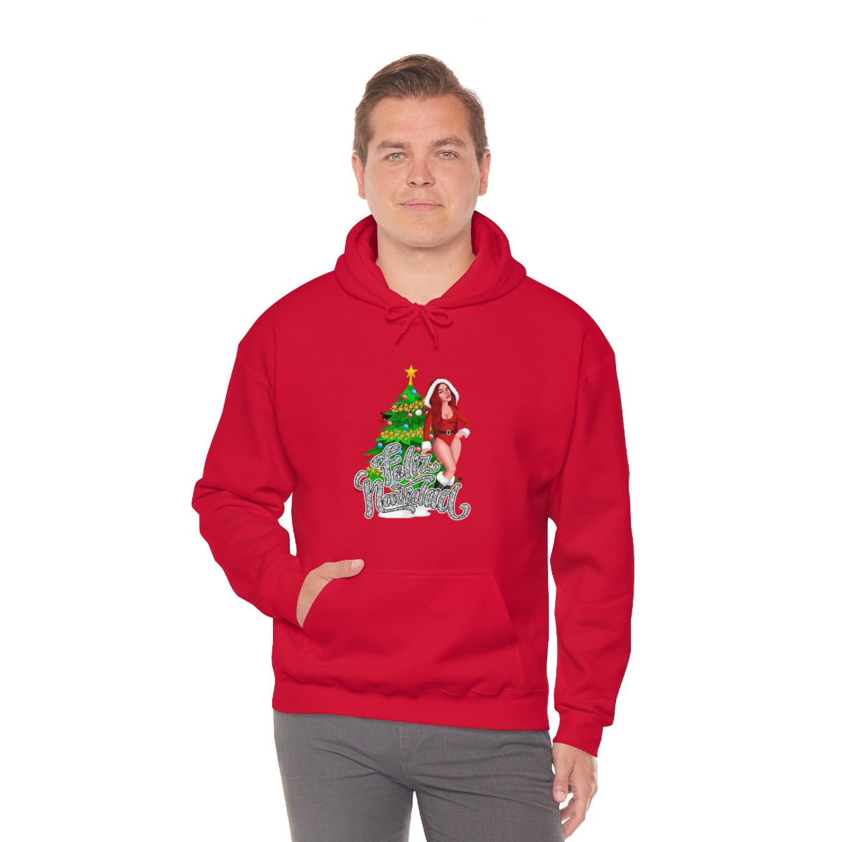 Christmas karol- Unisex Heavy Blend™ Hooded Sweatshirt