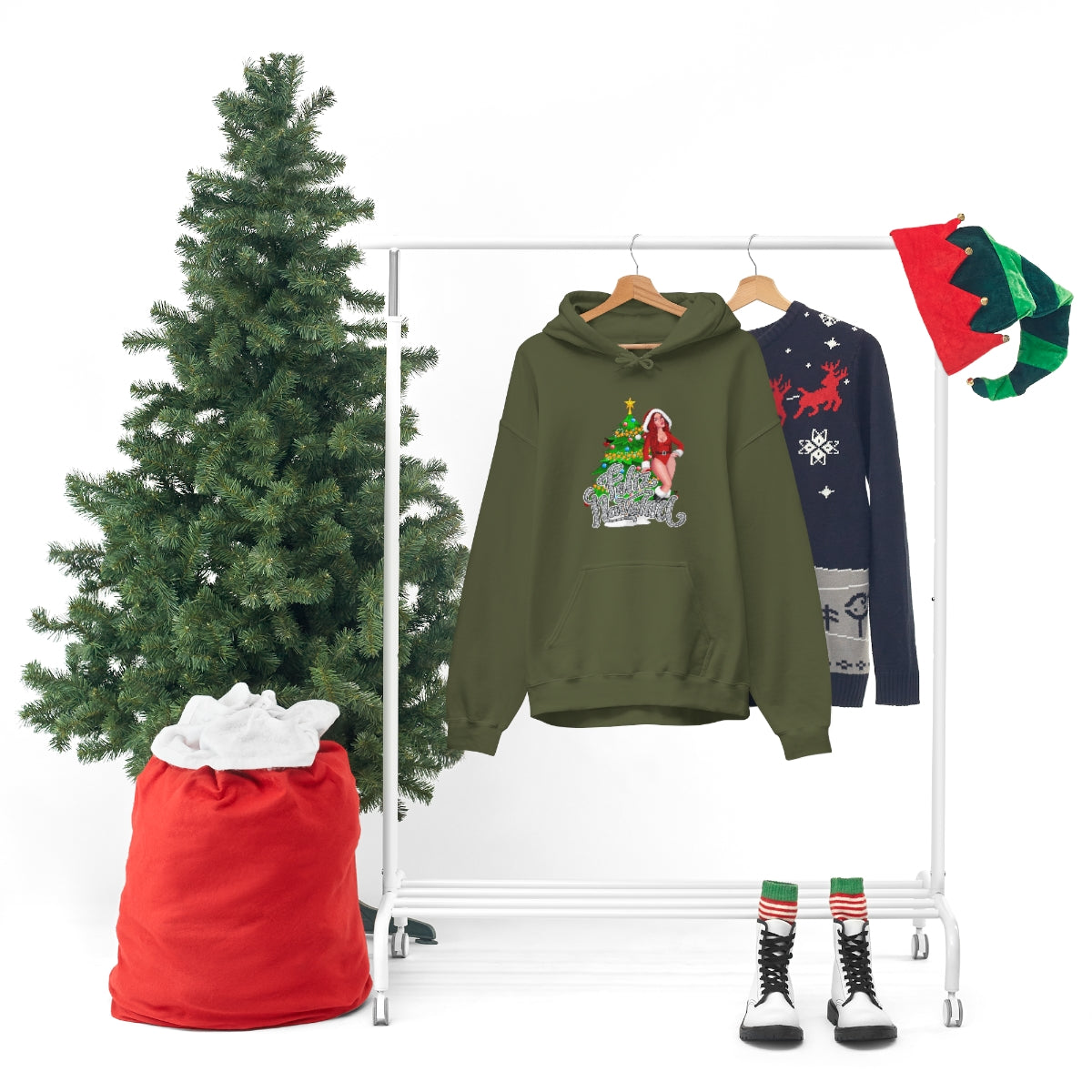 Christmas karol- Unisex Heavy Blend™ Hooded Sweatshirt