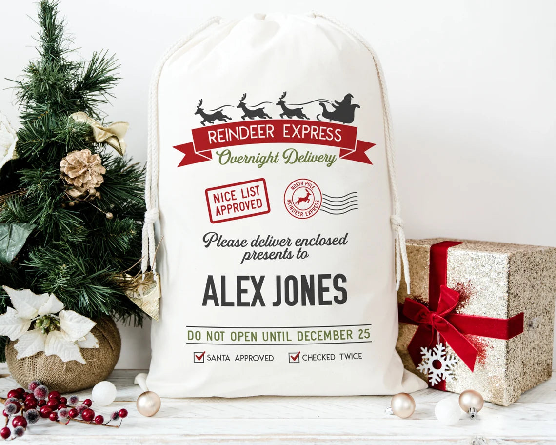 Personalized Santa Sack