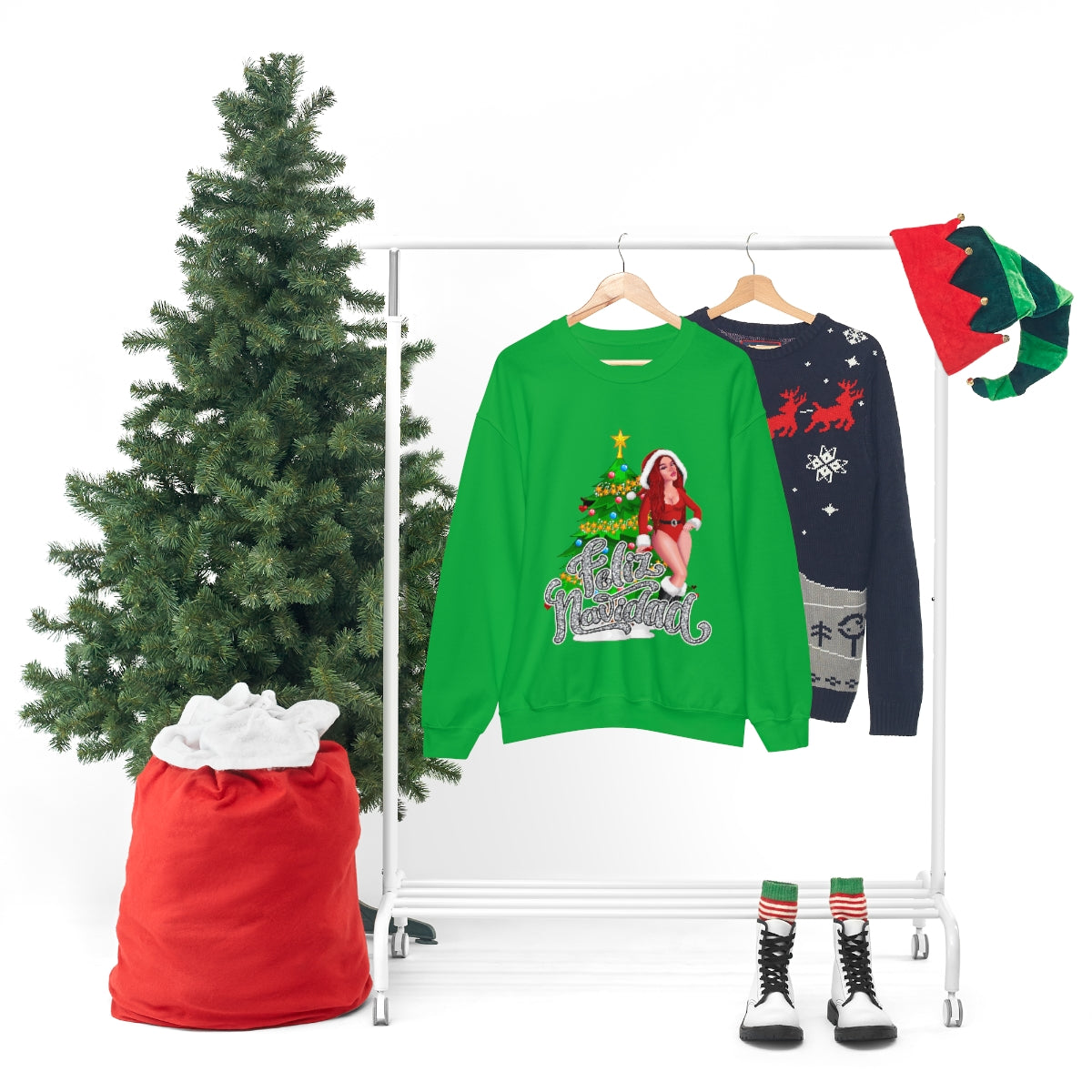 Christmas karolg- Unisex Heavy Blend™ Crewneck Sweatshirt