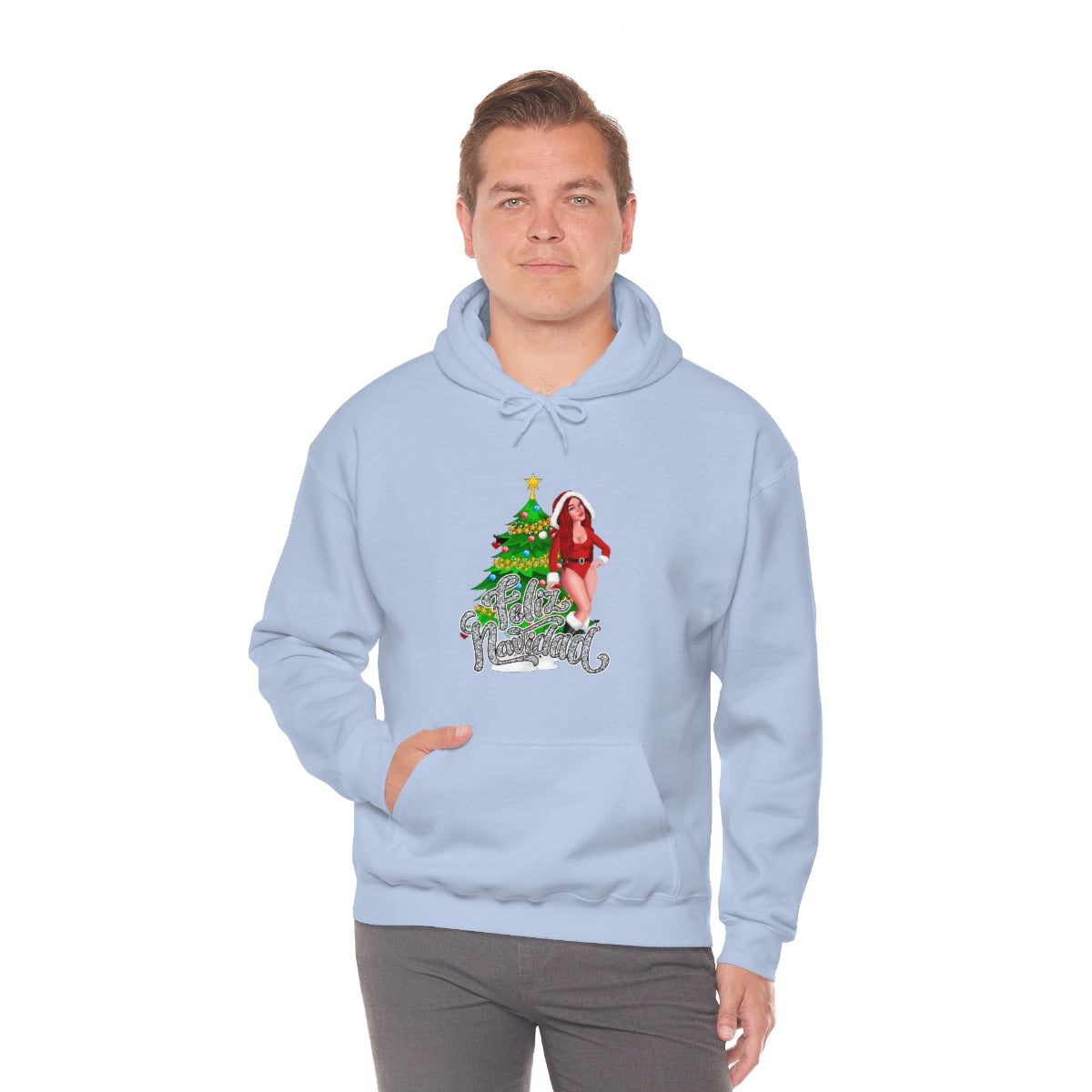 Christmas karol- Unisex Heavy Blend™ Hooded Sweatshirt