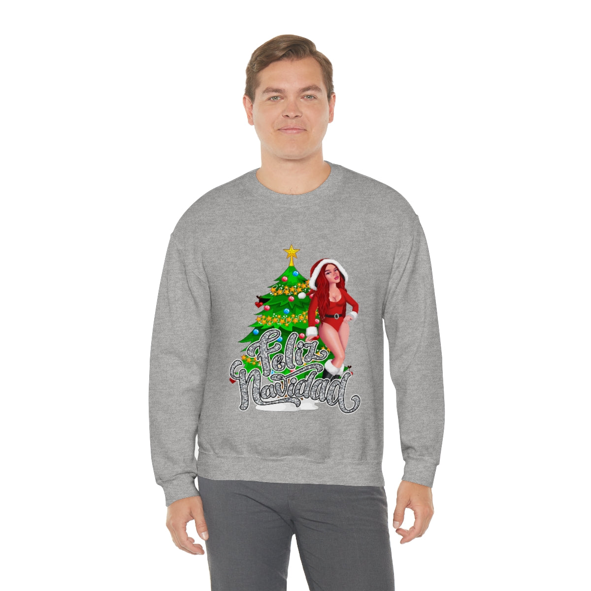 Christmas karolg- Unisex Heavy Blend™ Crewneck Sweatshirt