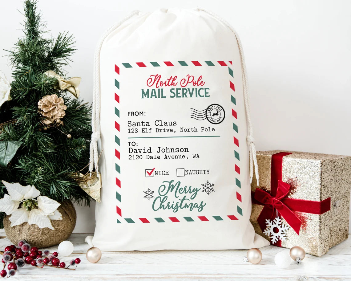 Personalized Santa Sack