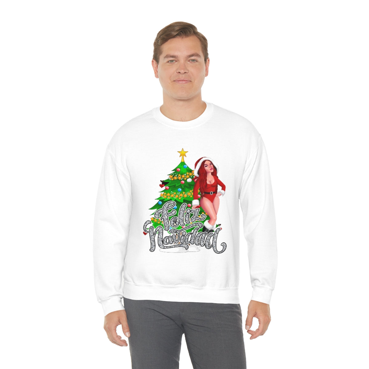 Christmas karolg- Unisex Heavy Blend™ Crewneck Sweatshirt