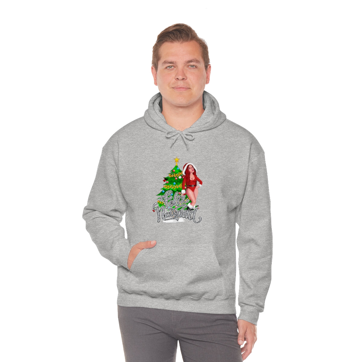 Christmas karol- Unisex Heavy Blend™ Hooded Sweatshirt