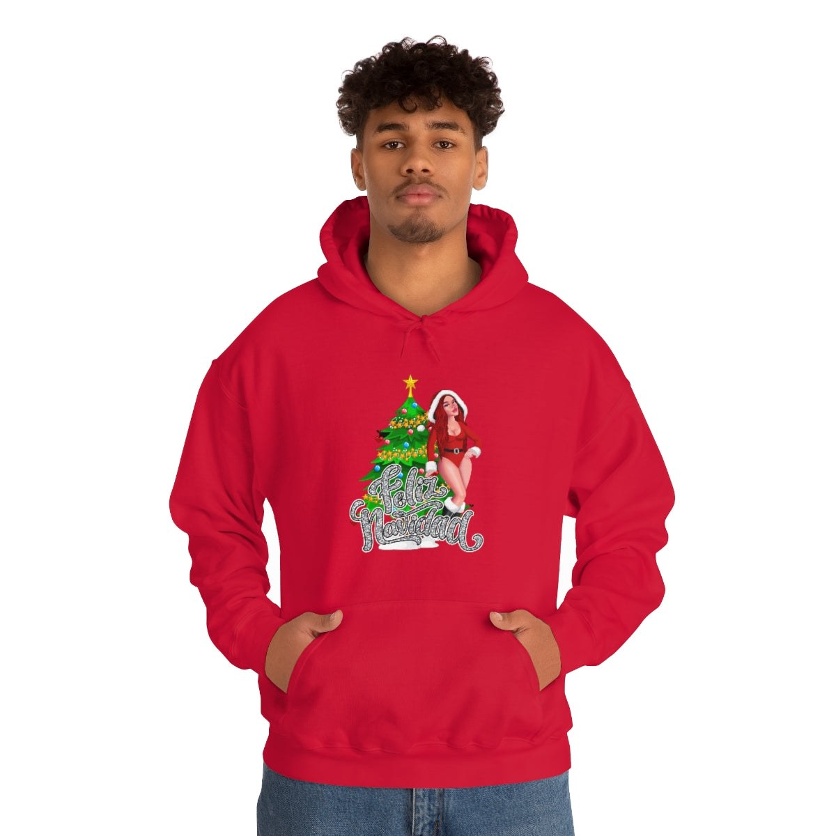 Christmas karol- Unisex Heavy Blend™ Hooded Sweatshirt