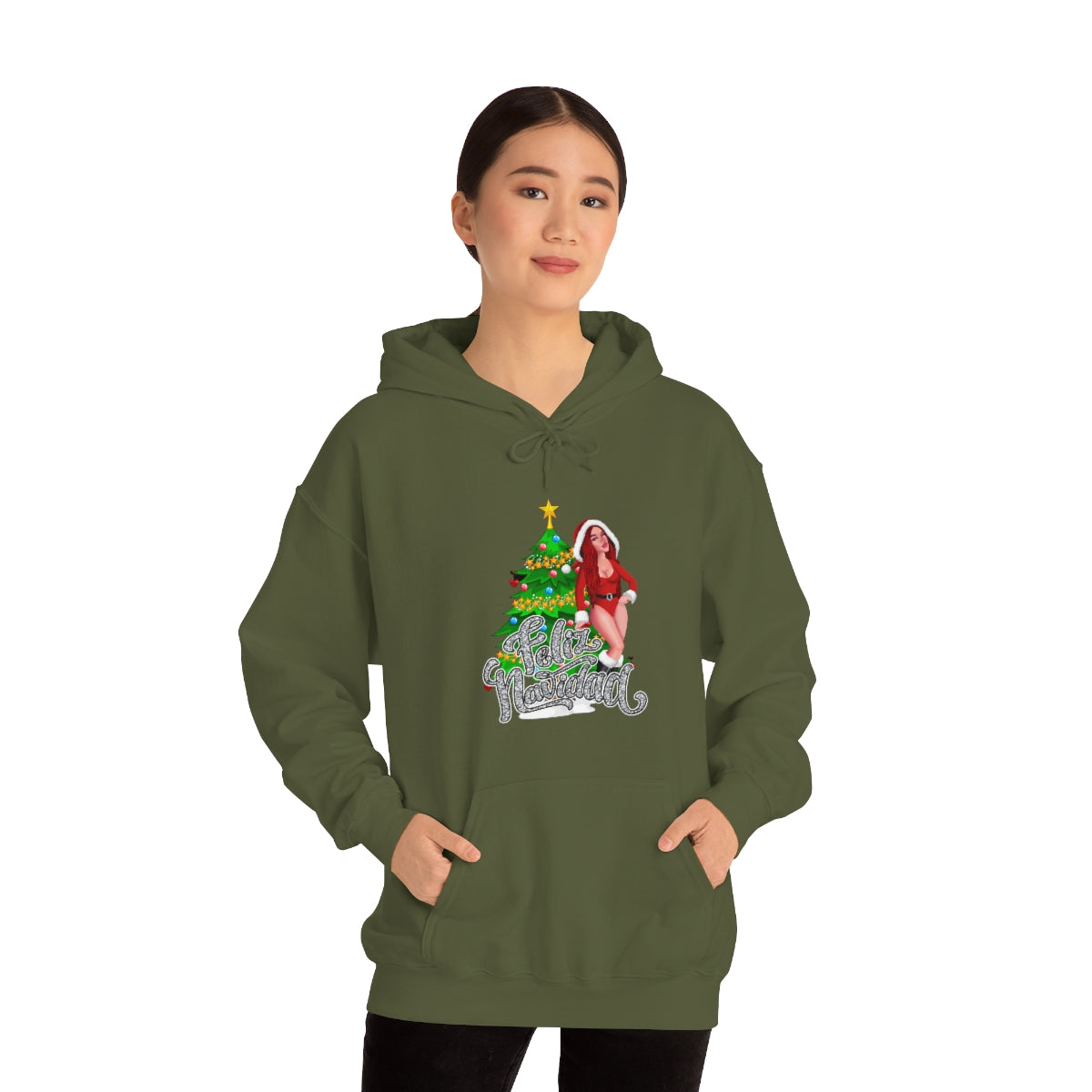 Christmas karol- Unisex Heavy Blend™ Hooded Sweatshirt