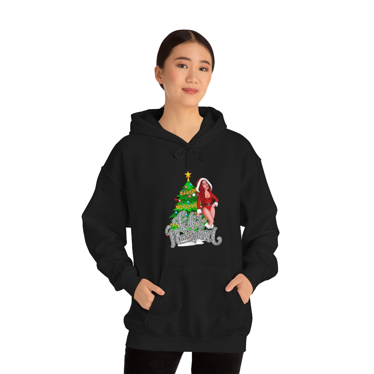 Christmas karol- Unisex Heavy Blend™ Hooded Sweatshirt