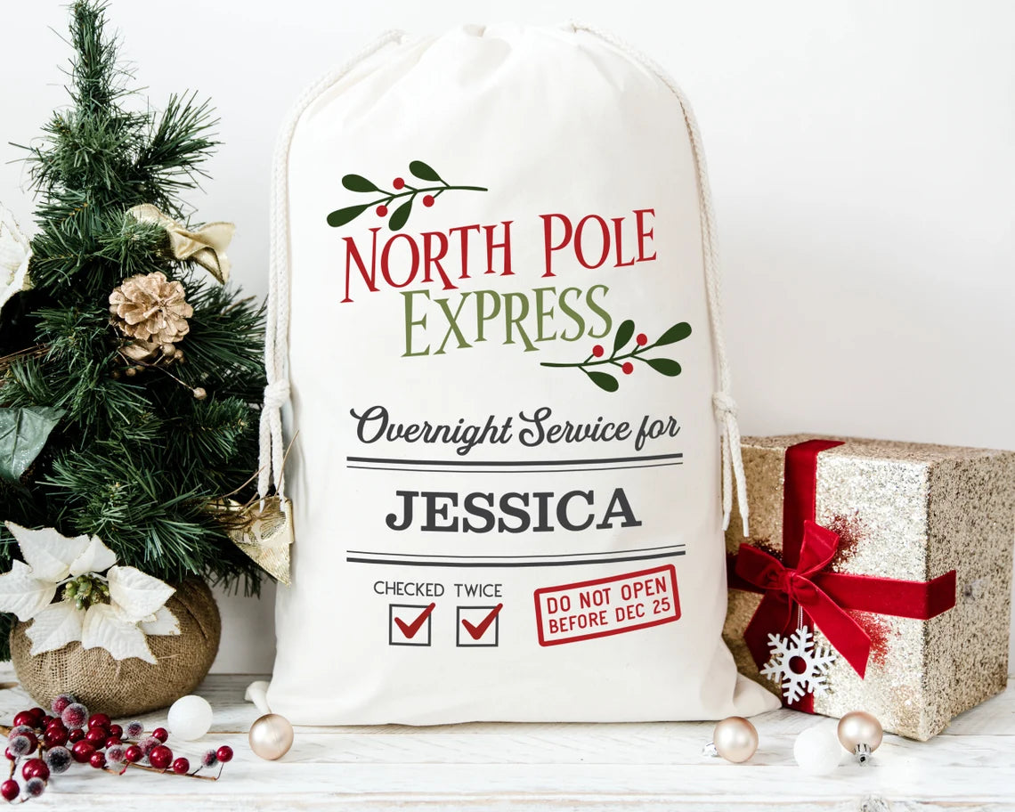 Personalized Santa Sack