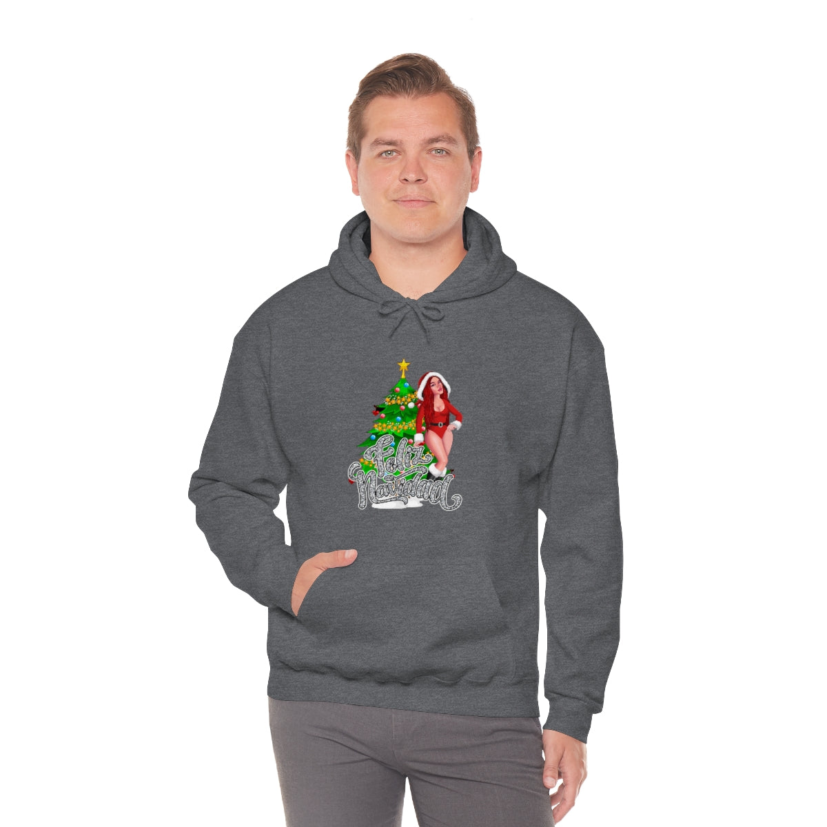 Christmas karol- Unisex Heavy Blend™ Hooded Sweatshirt