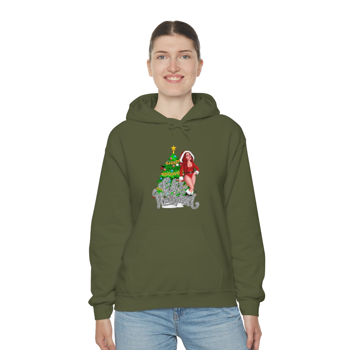 Christmas karol- Unisex Heavy Blend™ Hooded Sweatshirt