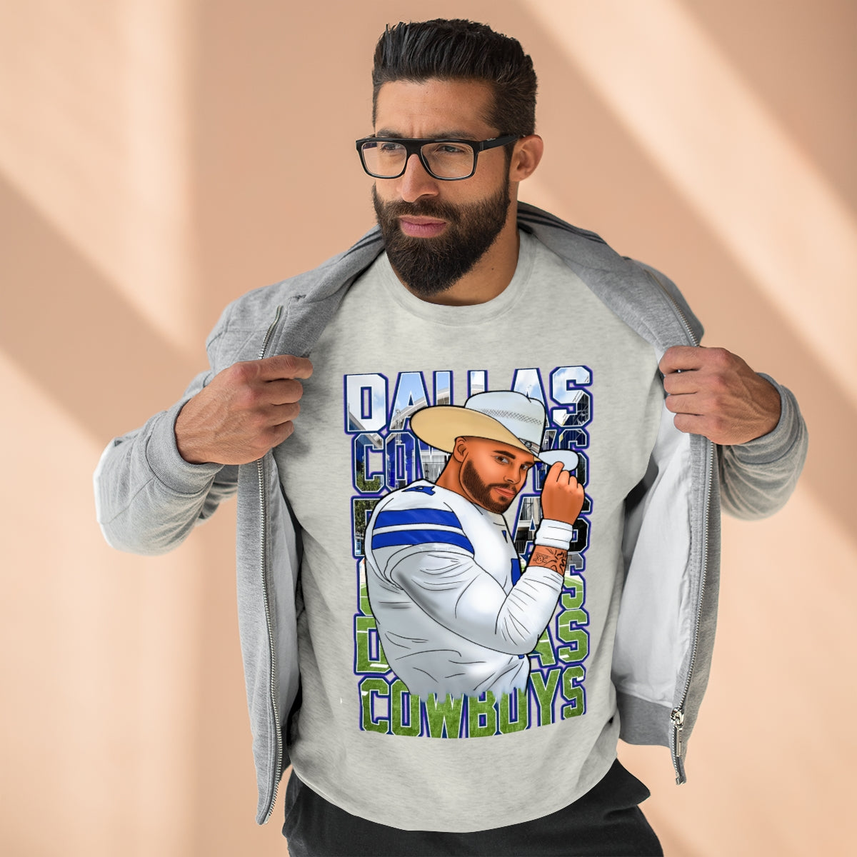 Dak Unisex Premium Crewneck Sweatshirt