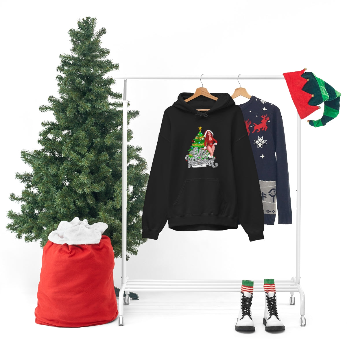 Christmas karol- Unisex Heavy Blend™ Hooded Sweatshirt