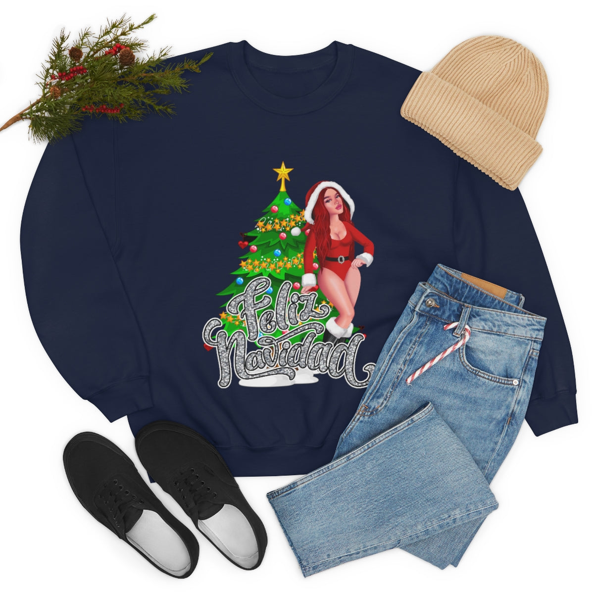 Christmas karolg- Unisex Heavy Blend™ Crewneck Sweatshirt