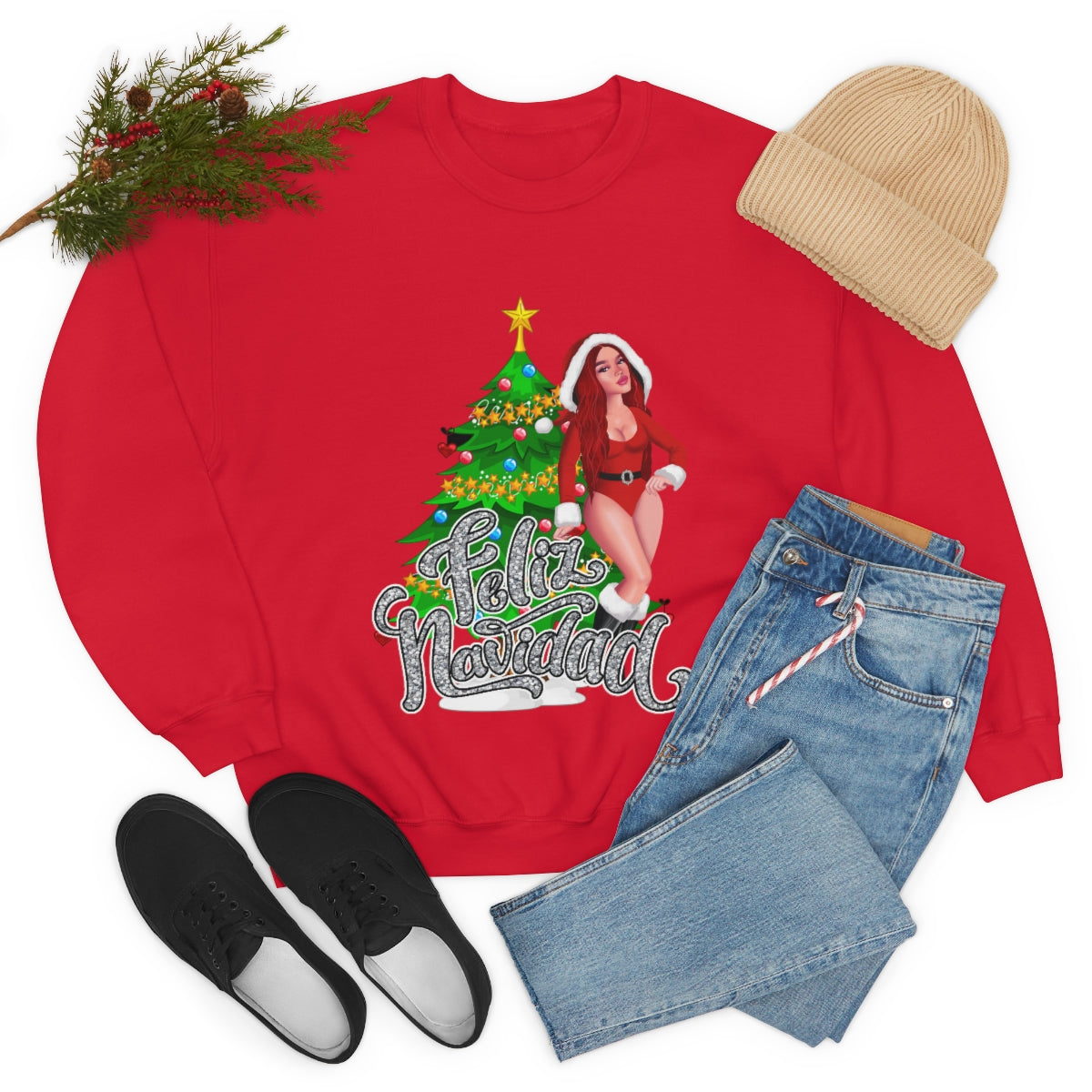 Christmas karolg- Unisex Heavy Blend™ Crewneck Sweatshirt