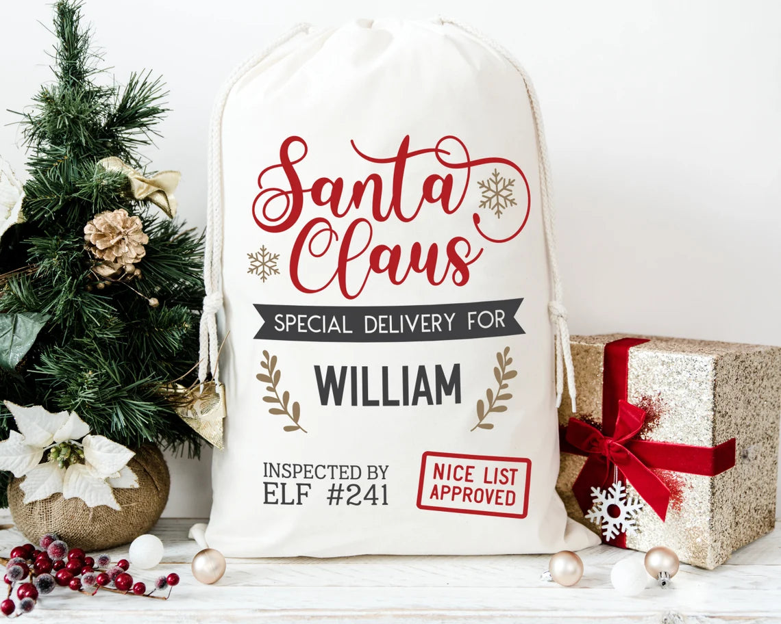 Personalized Santa Sack