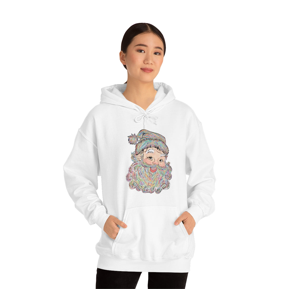 Santa Hooded Sweatshirt